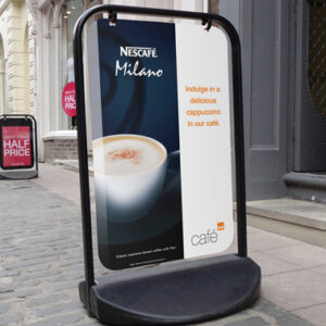 Swing Pavement Sign 3000-Panel Option