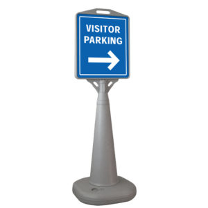 Waterbase Pyramid Pavement Sign