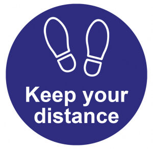 Keep Your Distance Stickers