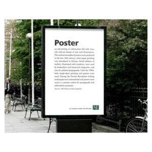 Waterproof Outdoor Posters